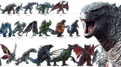 all kaijus in godzilla king of the monsters